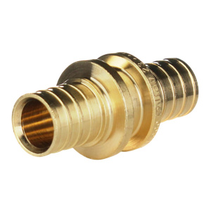 Муфта 25 мм латунь, равнопроходная, ELSEN