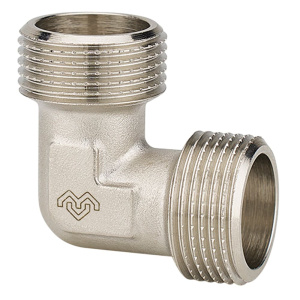 Угол 3/4" НР никелированный VARMEGA