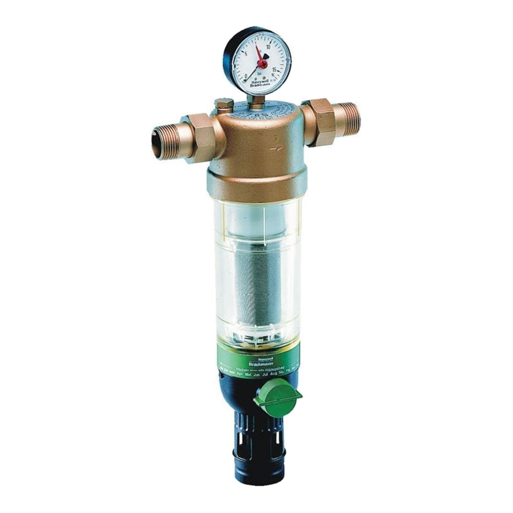 Фильтр с обратной промывкой тонкой очистки 3/4" HР Honeywell F76S 3/4 AD Фильтр с обратной промывкой тонкой очистки 3/4" HР Honeywell F76S 3/4 AD