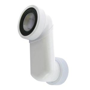 Труба фановая со смещением 180 мм, L 160 мм с манжетой, McALPINE MRWCLO-18