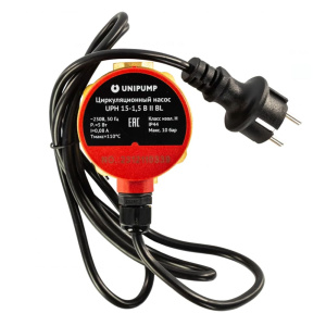 Насос циркуляционный UNIPUMP UPH 15-1,5 B II BL энергоэффективный (рециркуляционный)