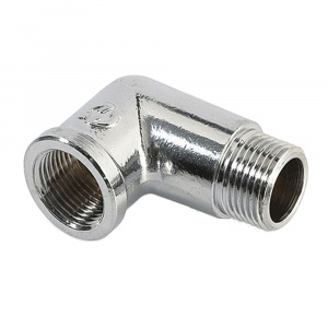 Угольник латунный ВР/НР 1/2" хромированный General Fittings Угольник латунный ВР/НР 1/2" хромированный General Fittings