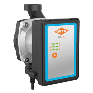 Насос циркуляционный WITA go.tec 25-8-180 (частотный, ШИМ-управление), Huch EnTEC