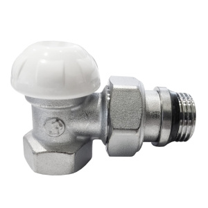 Кран радиаторный угловой на обратную подводку 1/2" Giacomini R14TG