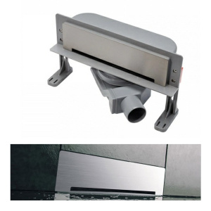 Душевой трап пристенный 300 мм Pestan Confluo Wall Drain (хром матовый)