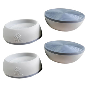 Антивибрационные подставки для стиральной машины YUSTA (виброопоры) двухслойные, усиленные (4 шт.) ЮстаПласт