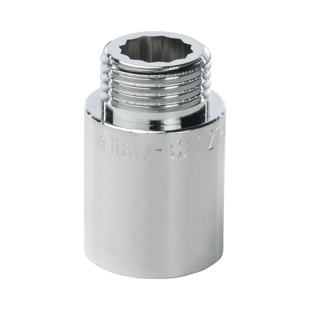 Удлинитель латунный 1/2" 30 мм хромированный General Fittings Удлинитель латунный 1/2" 30 мм хромированный General Fittings