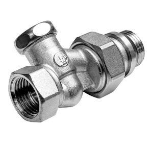 Клапан ручной прямой отсечной на обратную подводку 1/2" GIACOMINI R17TG