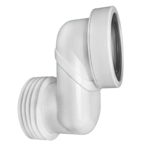 Труба фановая со смещением 100 мм, L 160 мм с манжетой, McALPINE MRWCLO-10