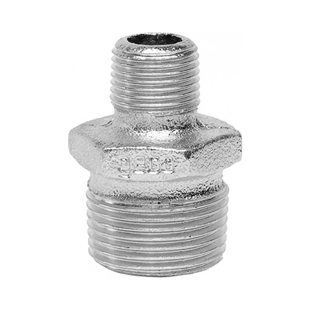 Ниппель оцинкованный чугунный 1 1/2" х 1 1/4" НР Platinum Gebo Ниппель оцинкованный чугунный 1 1/2" х 1 1/4" НР Platinum Gebo