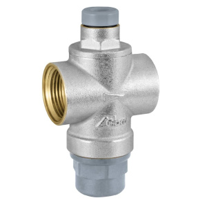 Редуктор давления поршневой RBM Ris 3/4"ВР (рег.0,5-4 Бар) PN16 под манометр