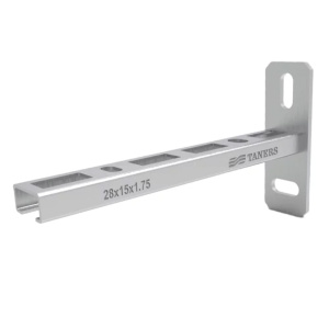 Консоль монтажная 1,75 х 28 х 15 х 300 мм TANERS