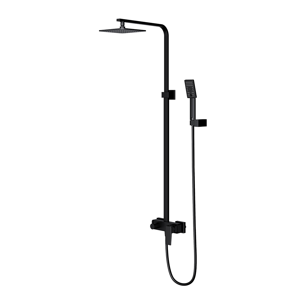 Душевая система Omnires Parma BLACK PM7444BL черная Душевая система Omnires Parma BLACK PM7444BL черная