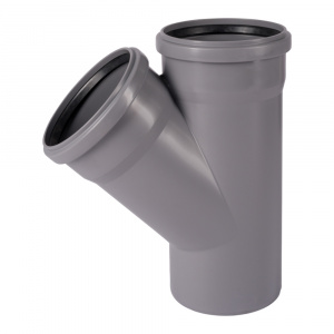 Тройник ПП внутренний канализационный Ostendorf 125 х 125 мм 45°
