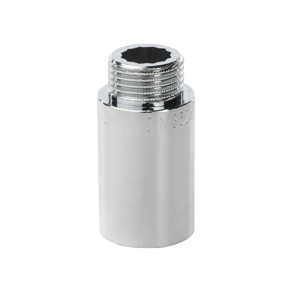 Удлинитель латунный 3/8" 40 мм хромированный General Fittings Удлинитель латунный 3/8" 40 мм хромированный General Fittings