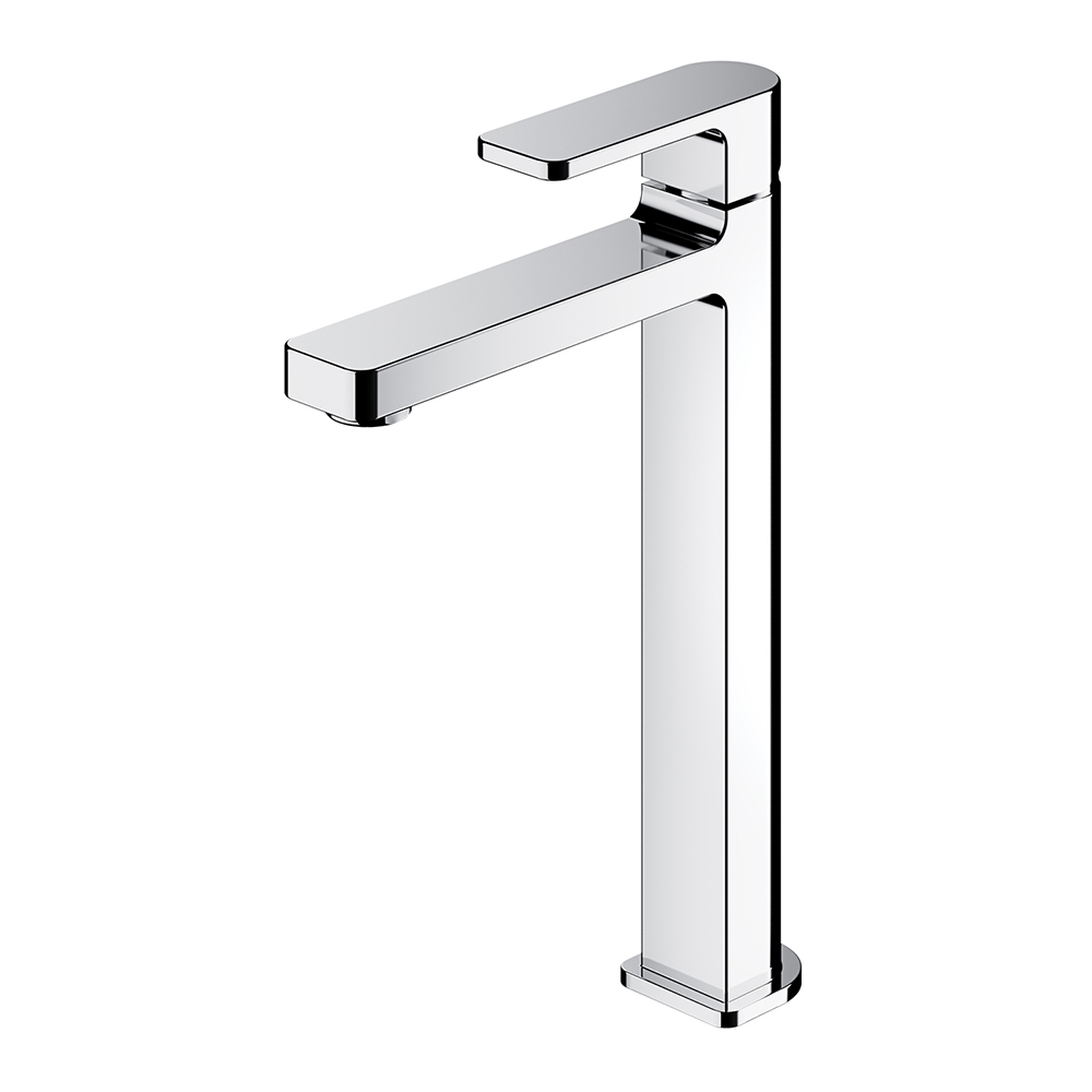 Смеситель для умывальника Omnires Baretti BA7812CR высокий Смеситель для умывальника Omnires Baretti BA7812CR высокий