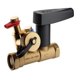 Балансировочный клапан NexusValve Fluctus KFE DN20S (с дренажем) Meibes