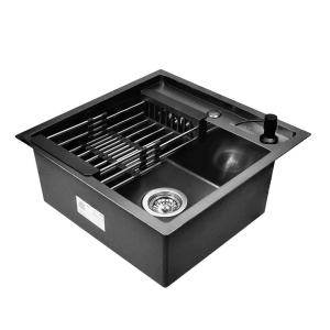 Мойка кухонная WISENT WGS-35050B Графит (500 х 500 х 220 мм) Мойка кухонная WISENT WGS-35050B Графит (500 х 500 х 220 мм)