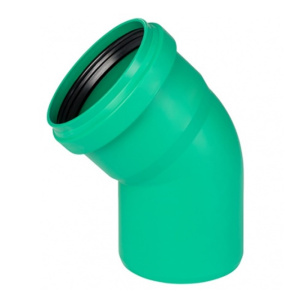 Угол ПП для ливневой канализации 110 х 45° SN10/3 Атм Ostendorf KG 2000B