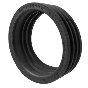 Манжета переходная к тарперу 110 х 124 (для перехода на чугун) черная, MasterProf