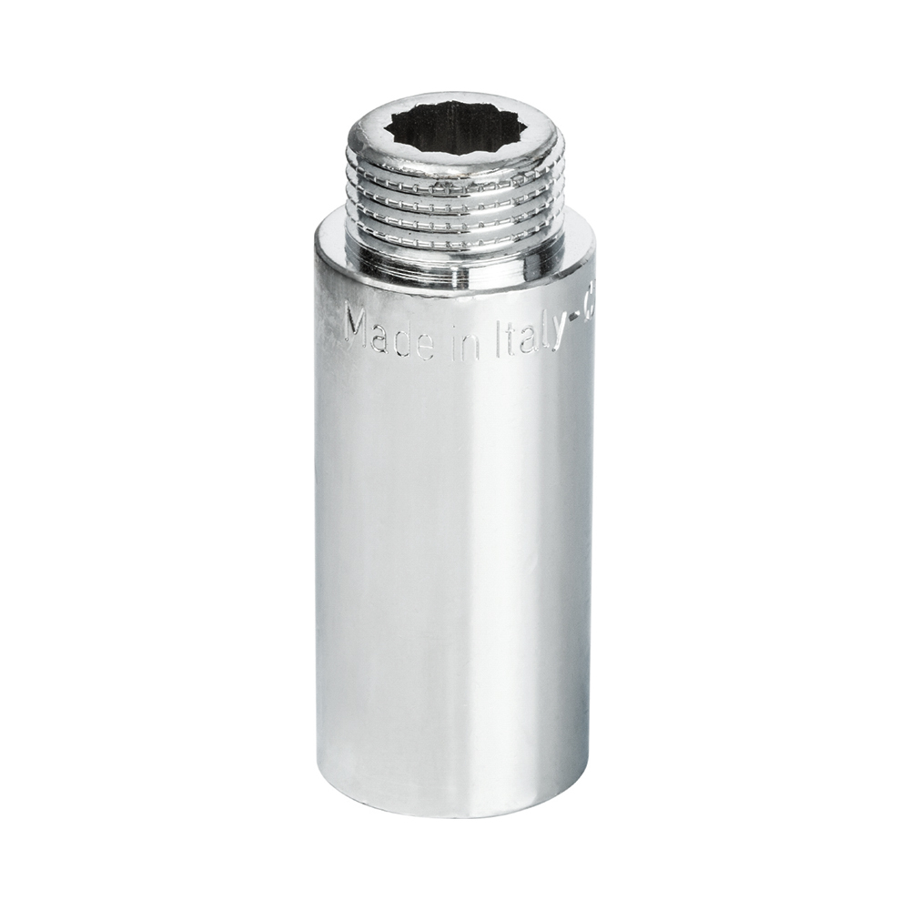 Удлинитель латунный 1/2" 55 мм хромированный General Fittings Удлинитель латунный 1/2" 55 мм хромированный General Fittings