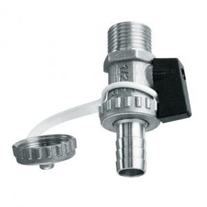 Кран сливной 1/2" хромированный FAR Кран сливной 1/2" хромированный FAR