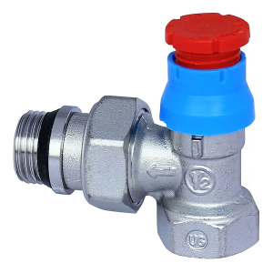 Кран термостатический радиаторный угловой 1/2" Giacomini R401TG