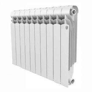 Алюминиевый радиатор Indigo 500/100, 10 секций, Royal Thermo