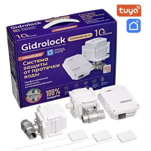 Система защиты от протечки воды Gidrоlock Standard Wi-Fi Tiemme 3/4" Система защиты от протечки воды Gidrоlock Standard Wi-Fi Tiemme 3/4"