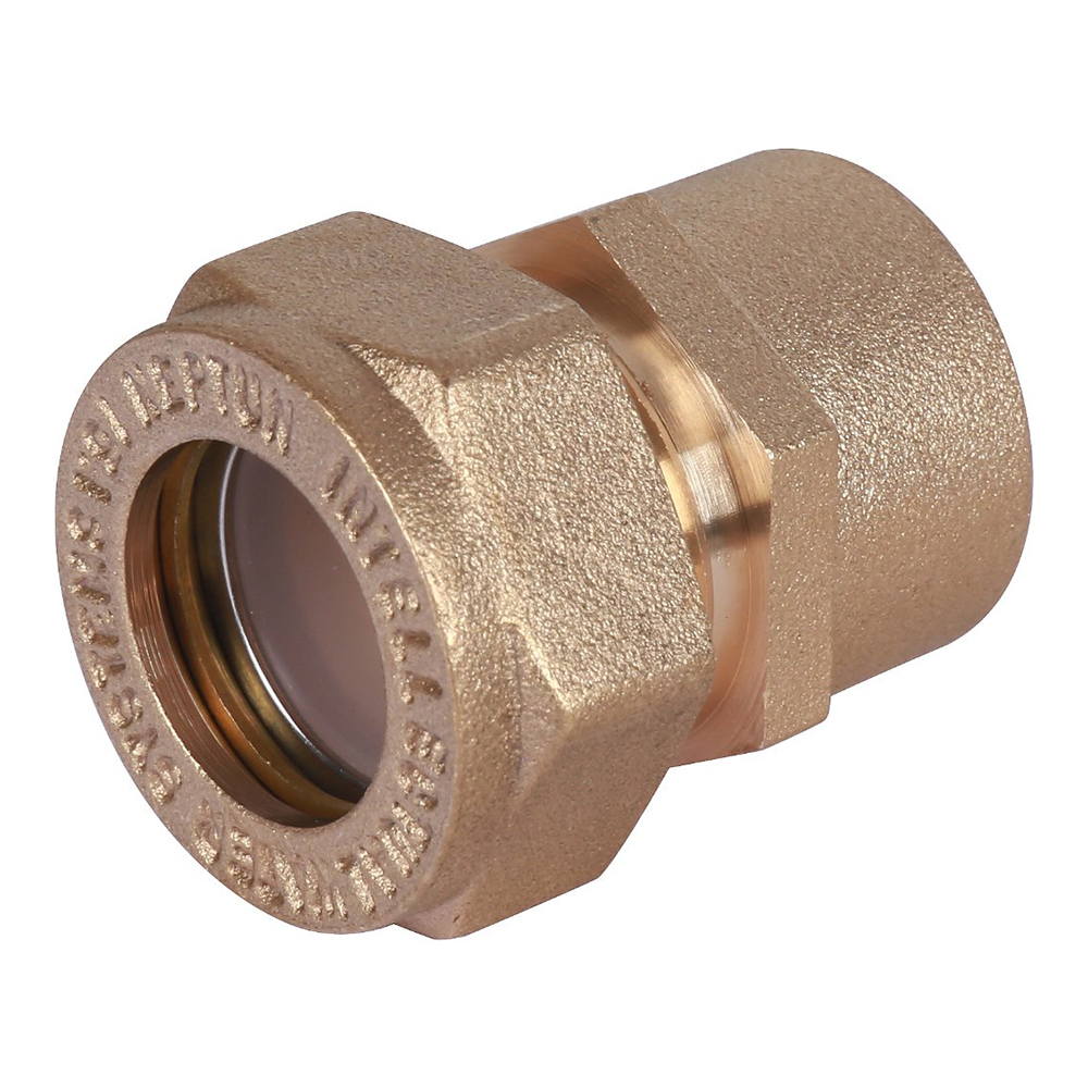 Муфта латунная Neptun IWS (F) 15 х 1/2" EF внутренняя резьба Муфта латунная Neptun IWS (F) 15 х 1/2" EF внутренняя резьба