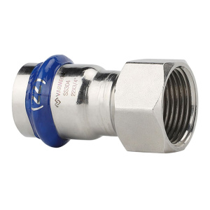 Муфта раструбная 28 мм х 1" ВР Varmega Inox Press