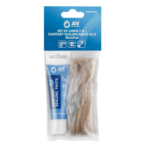 Набор сантехнический (лён 7 г + паста сантехническая MultiPak 25 г) AV Engineering