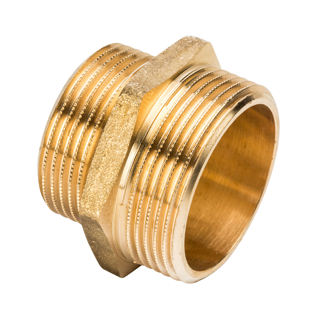 Ниппель переходной латунный 1 1/2" х 1 1/4" General Fittings Ниппель переходной латунный 1 1/2" х 1 1/4" General Fittings