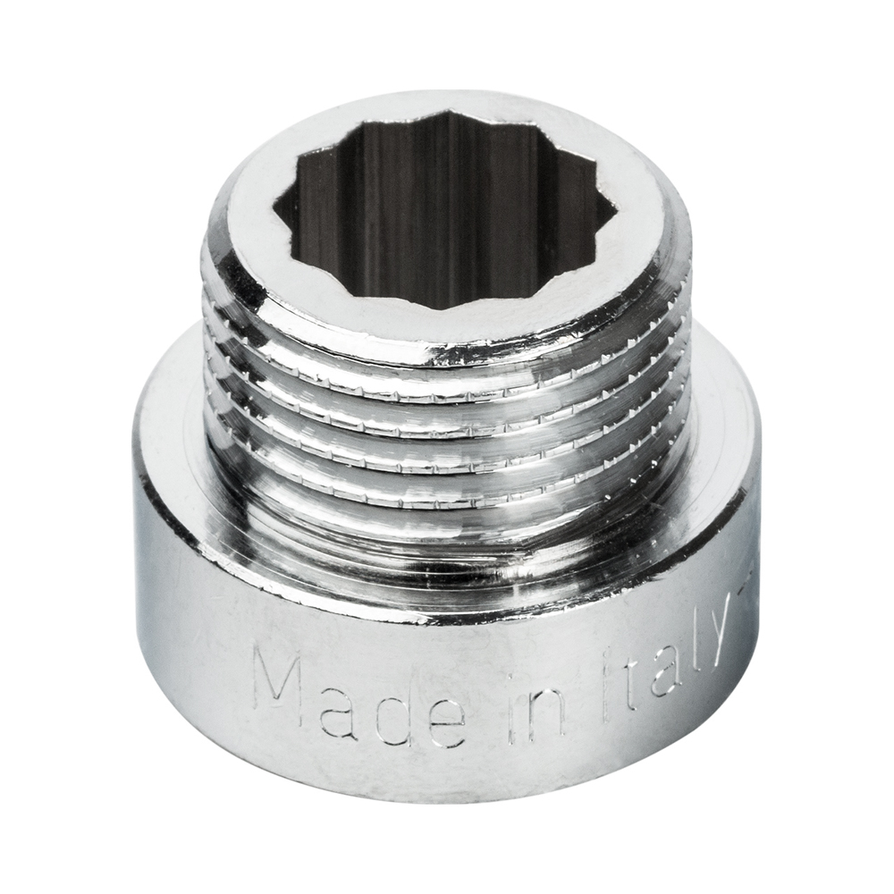Удлинитель латунный 1/2" 10 мм хромированный General Fittings Удлинитель латунный 1/2" 10 мм хромированный General Fittings