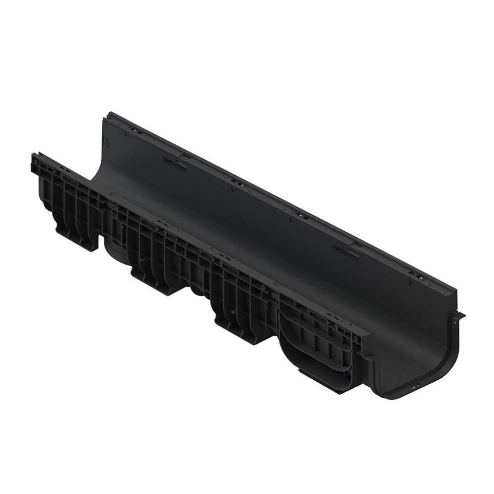 Лоток водоотводный DN200 Basic пластиковый 1000 х 260 х 200 мм Standartpark Лоток водоотводный DN200 Basic пластиковый 1000 х 260 х 200 мм Standartpark