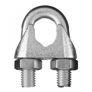 Зажим для троса 2 мм из нержавеющей стали DIN 741