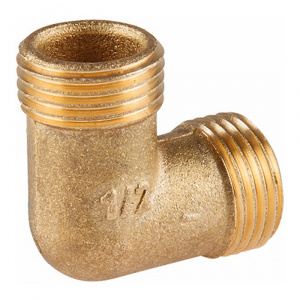 Угол латунный 1/2" НР Цветлит