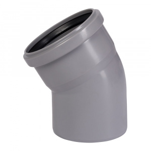 Угол для внутренней канализации 75 х 30° Wavin