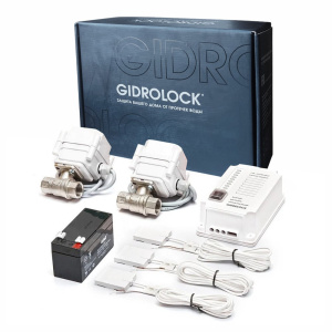 Система защиты от протечки воды Gidrоlock Premium Bugatti 3/4" Система защиты от протечки воды Gidrоlock Premium Bugatti 3/4"