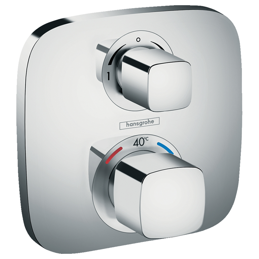 Термостатический смеситель скрытого монтажа для ванны/душа Hansgrohe Ecostat E 15708000 Термостатический смеситель скрытого монтажа для ванны/душа Hansgrohe Ecostat E 15708000