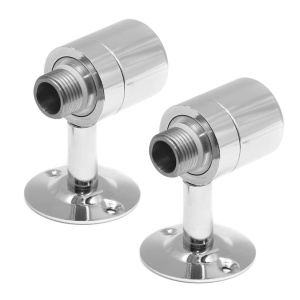 Переходник с держателем и колпачком для полотенцесушителя 1/2" х 3/4" Двин