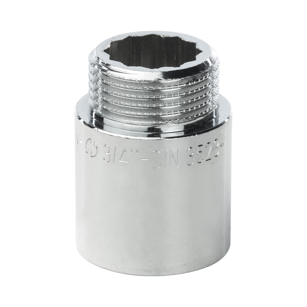 Удлинитель латунный 3/4" 30 мм хромированный General Fittings Удлинитель латунный 3/4" 30 мм хромированный General Fittings
