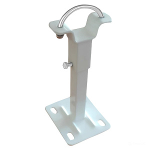 Кронштейн напольный стойка с хомутом для алюминиевых секционных радиаторов