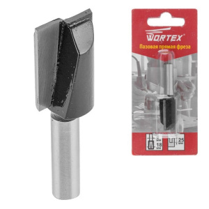 Фреза пазовая прямая 18х25х56 мм, WORTEX