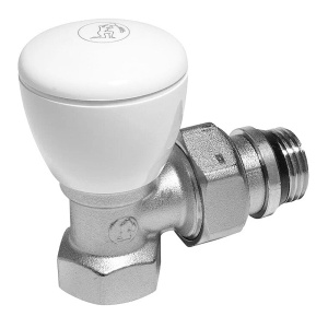 Клапан ручной угловой для радиаторов 3/4" GIACOMINI R5TG