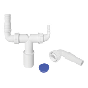 Сифон для стиральной машины и сушилки 32/40 мм с заглушкой McALPINE Сифон для стиральной машины и сушилки 32/40 мм с заглушкой McALPINE