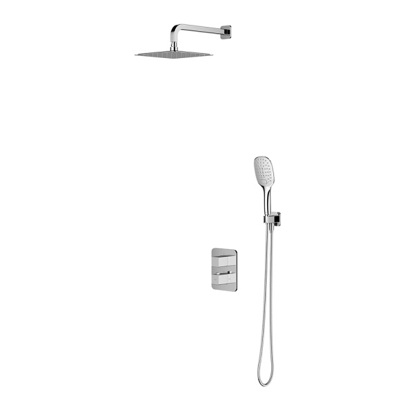 Термостатическая душевая система скрытого монтажа Omnires Parma SYSPM11CR