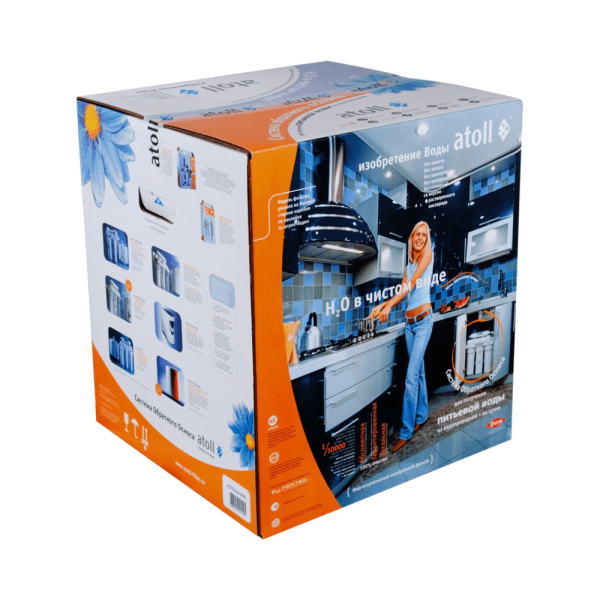 Система очистки воды обратный осмос ATOLL A-550 STDA (без крана)
