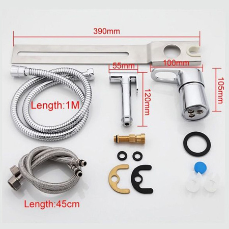 Смеситель с гигиеническим душем для унитаза Ledeme L5221