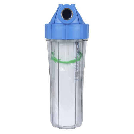 Магистральный фильтр для очистки воды 1/2" ВН 10SL AquaFilter FHPR12-B1-AQ с картриджем